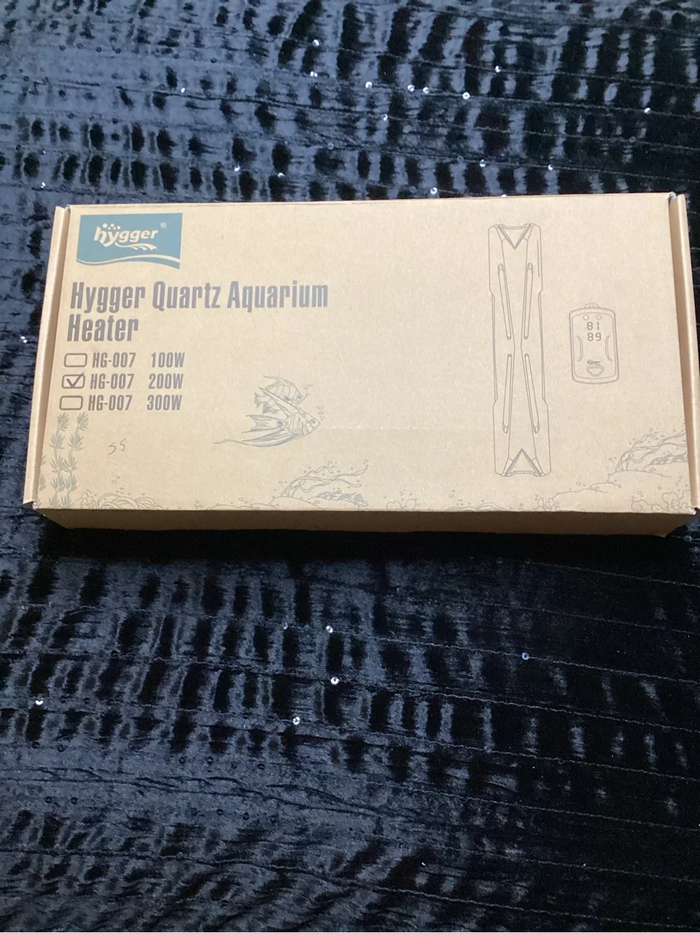 Hygger Quartz Aquarium Heater HG-007-200W & Other Aquarium Products (See Photos)